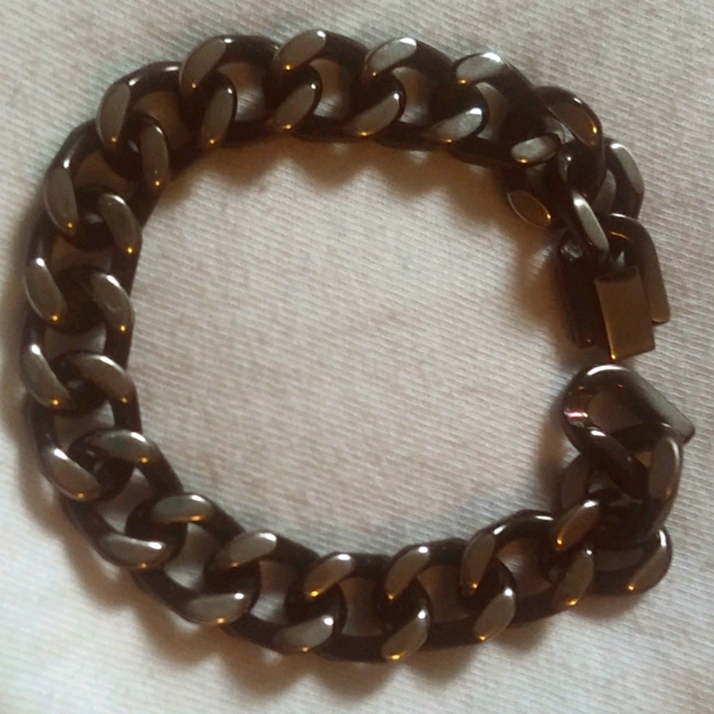 Black Stainless Steel Bracelet